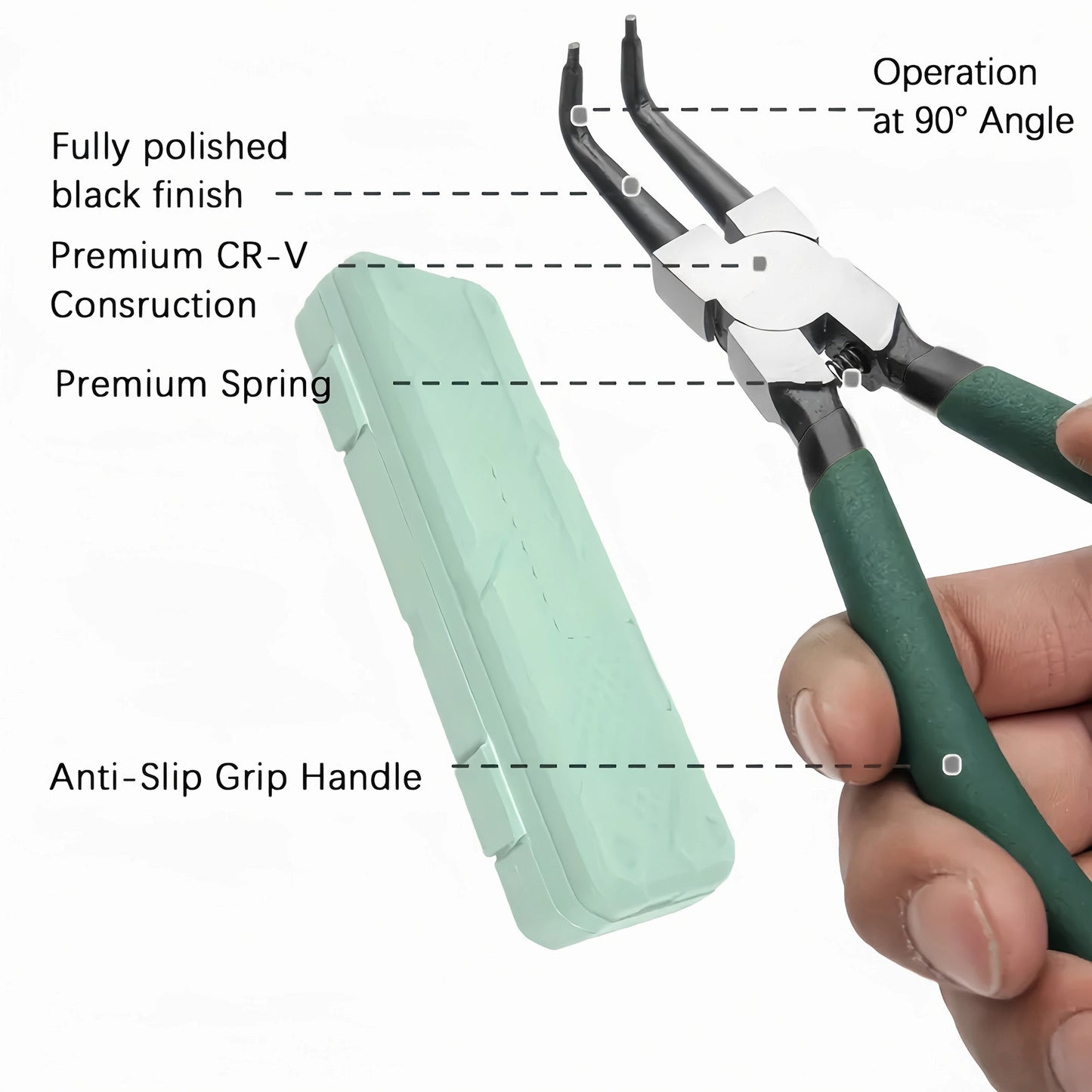 (OFF 50%) Professional Circlip Pliers Set
