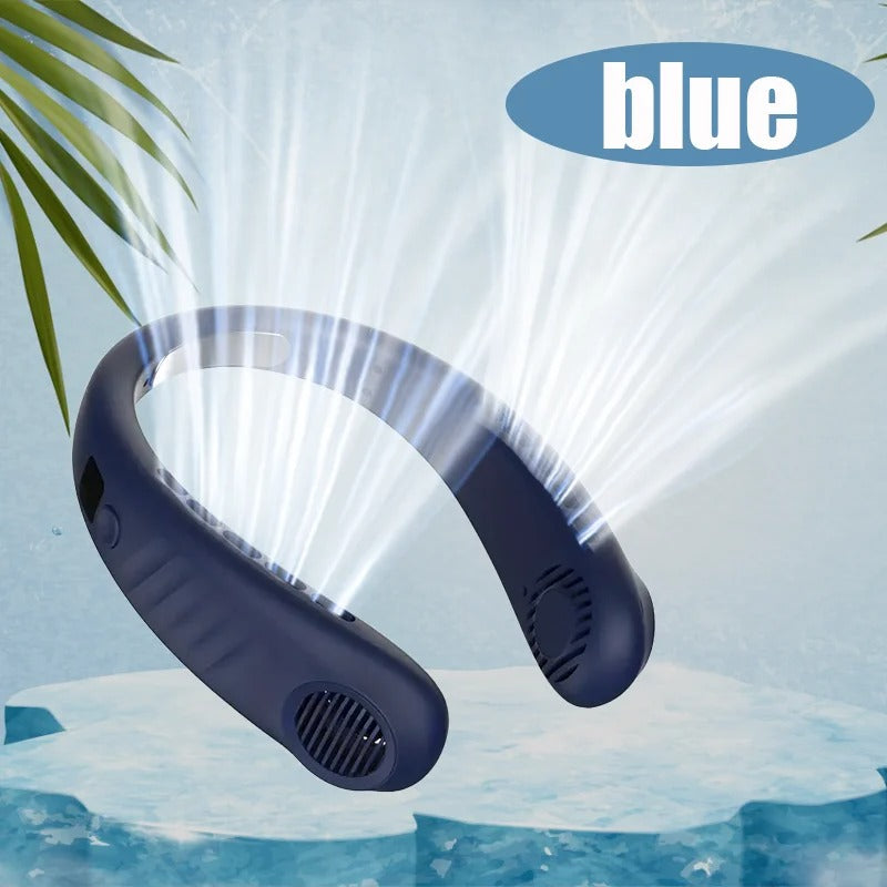 (OFF 50%) Mini Bladeless Neck Fan