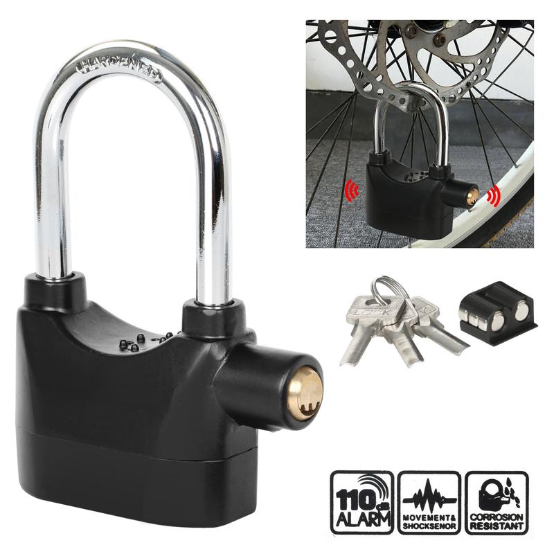 (50% OFF) 110DB Alarmed Padlock