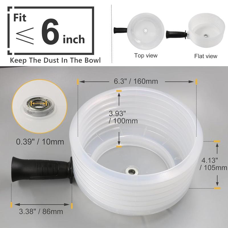 (OFF 50%) Collapsible Hole Saw Accessories Dust Bowl