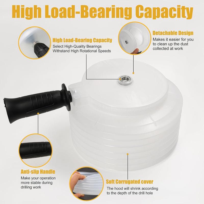 (OFF 50%) Collapsible Hole Saw Accessories Dust Bowl