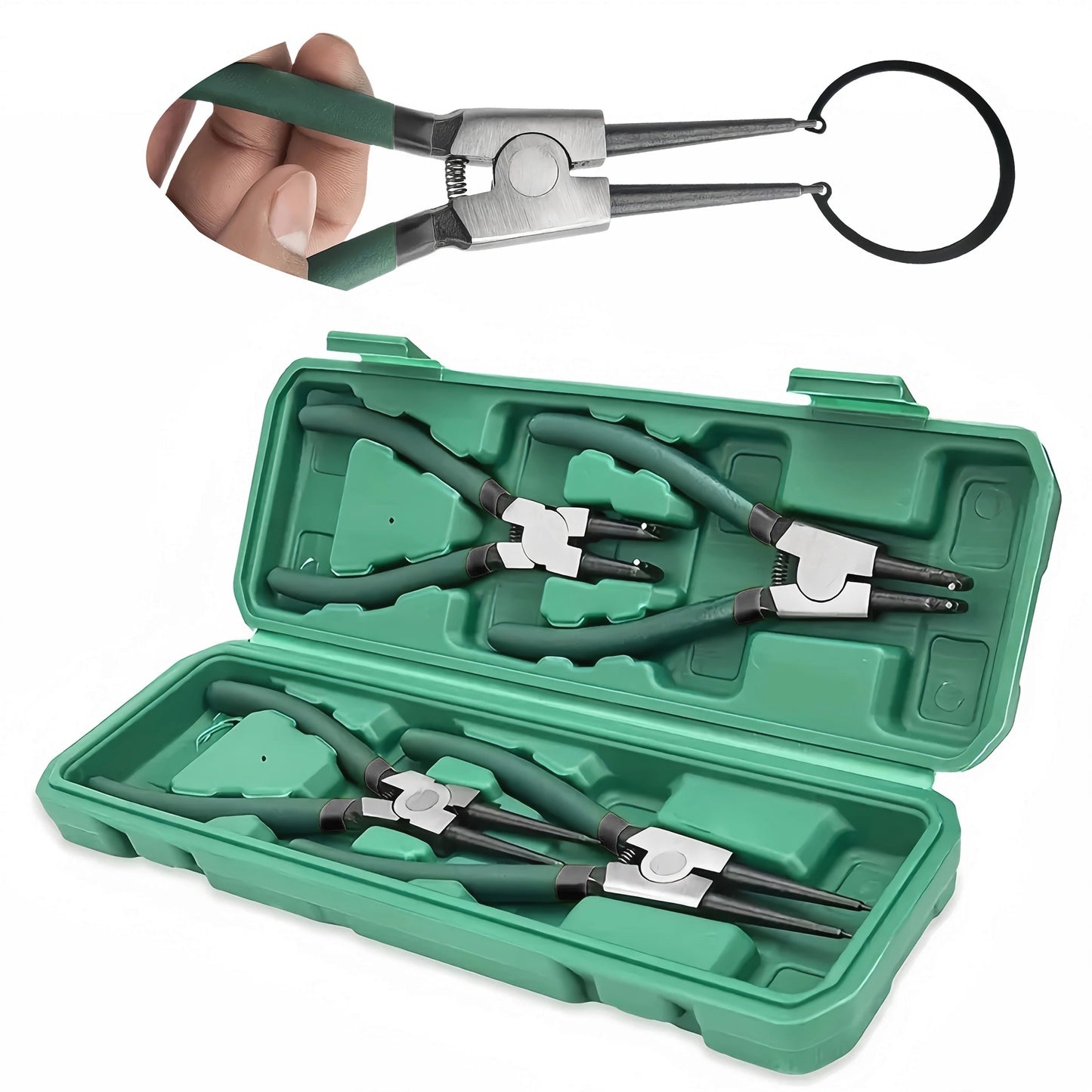 (OFF 50%) Professional Circlip Pliers Set