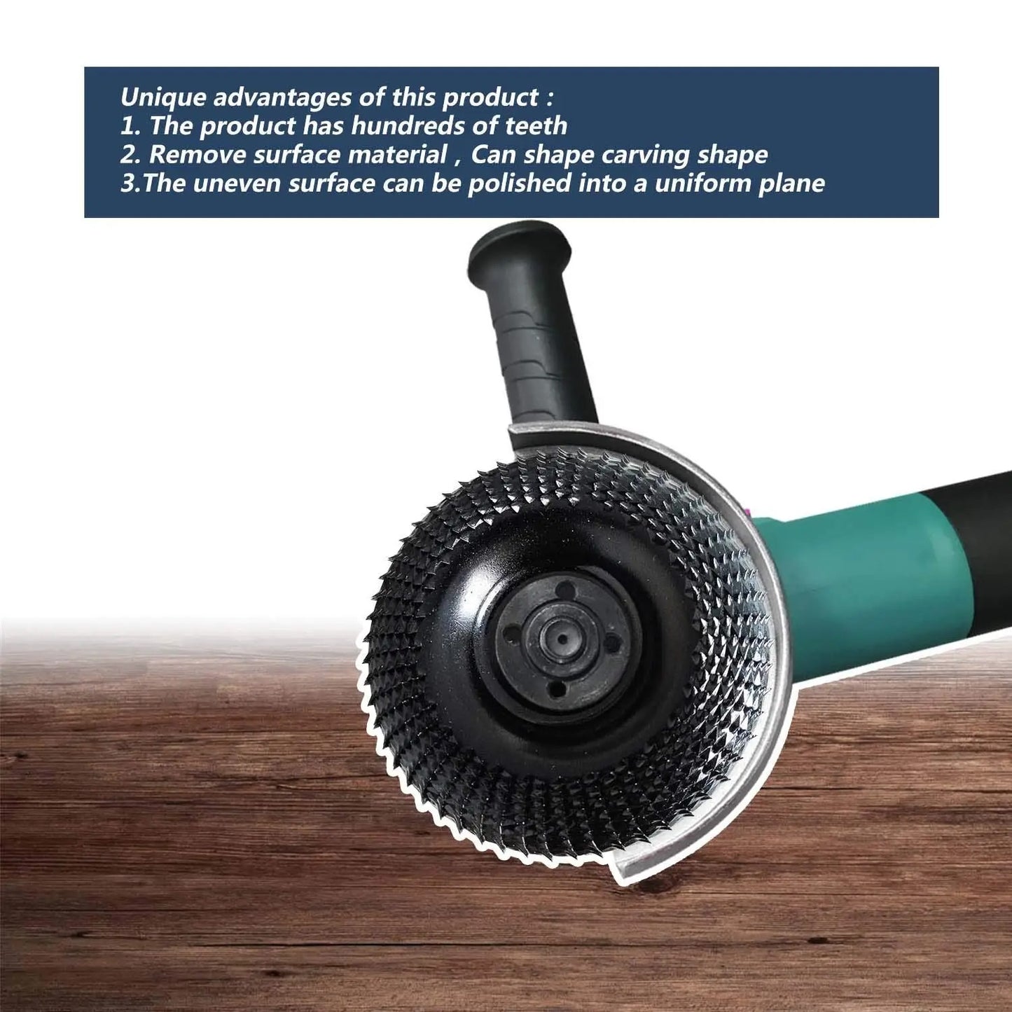 4-Inch Wood Carving Grinder Disc