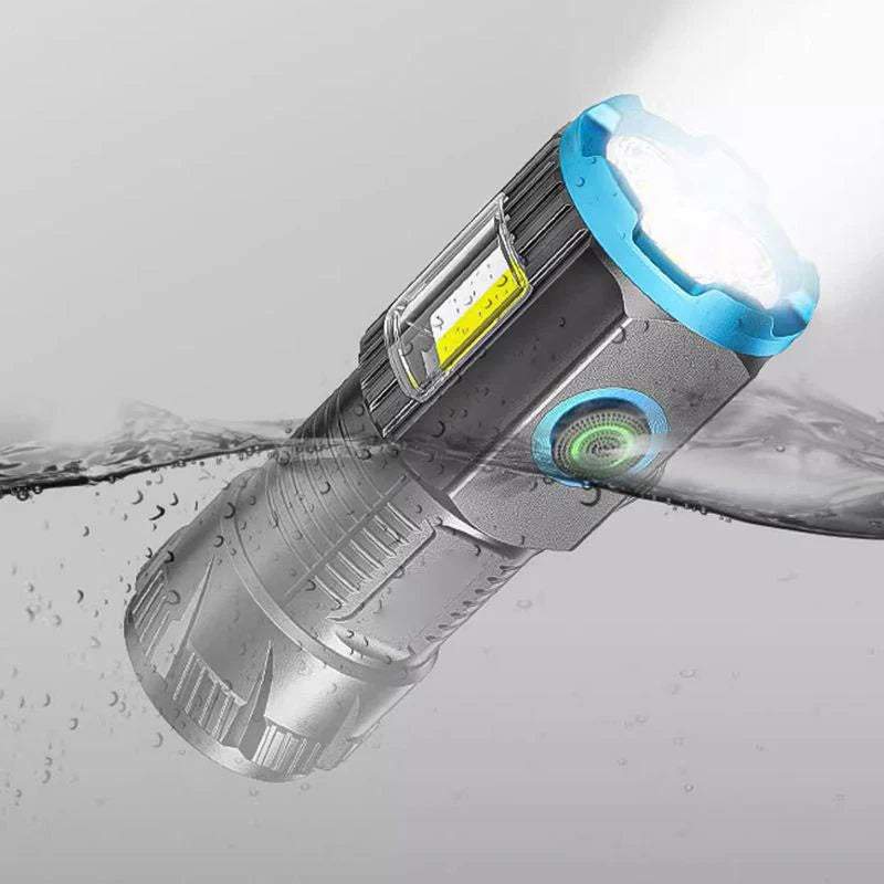 🛑Hurry! Exclusive Discount!🛑Mini Bright Three-eye LED Flashlight