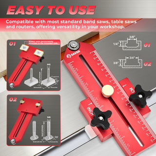 Saker™ Thin Rip Jig Table Saw Jig Guide