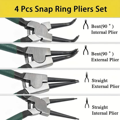 (OFF 50%) Professional Circlip Pliers Set