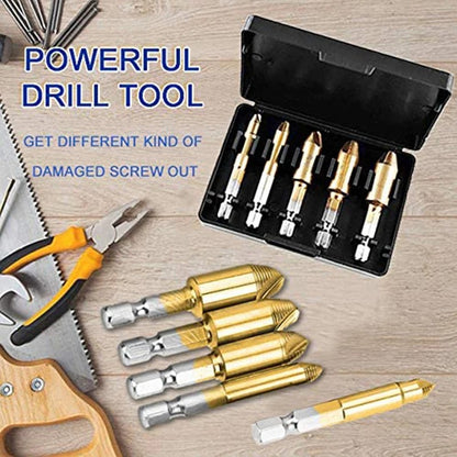 (OFF 50%) Quick and Easy Damaged Screw Extractor Set