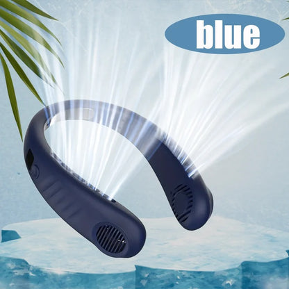 (OFF 50%) Mini Bladeless Neck Fan