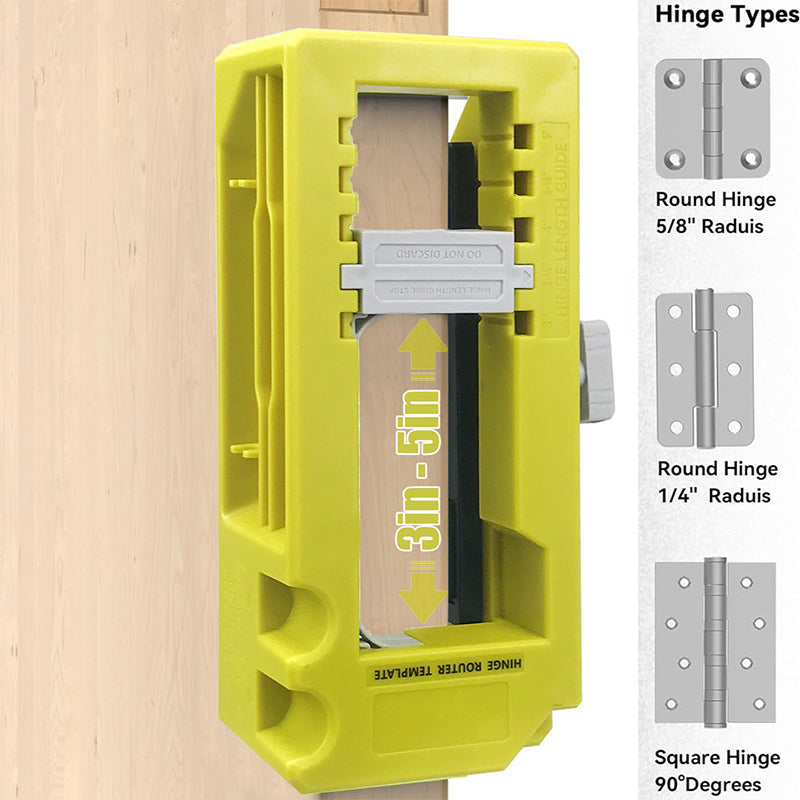 HITOLO CAPTAIN Door Hinge Router Template