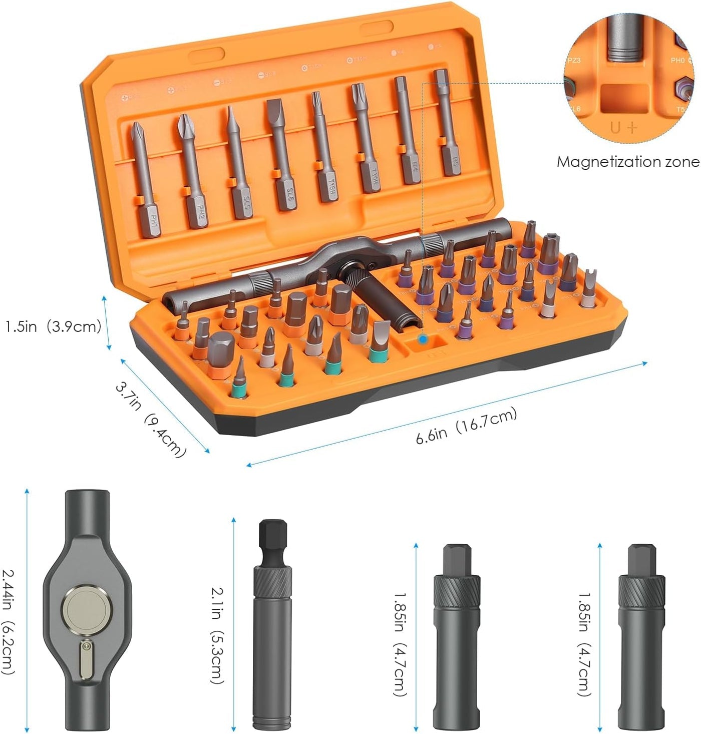 (50% OFF) 42 in 1 Magnetic Screwdriver Set