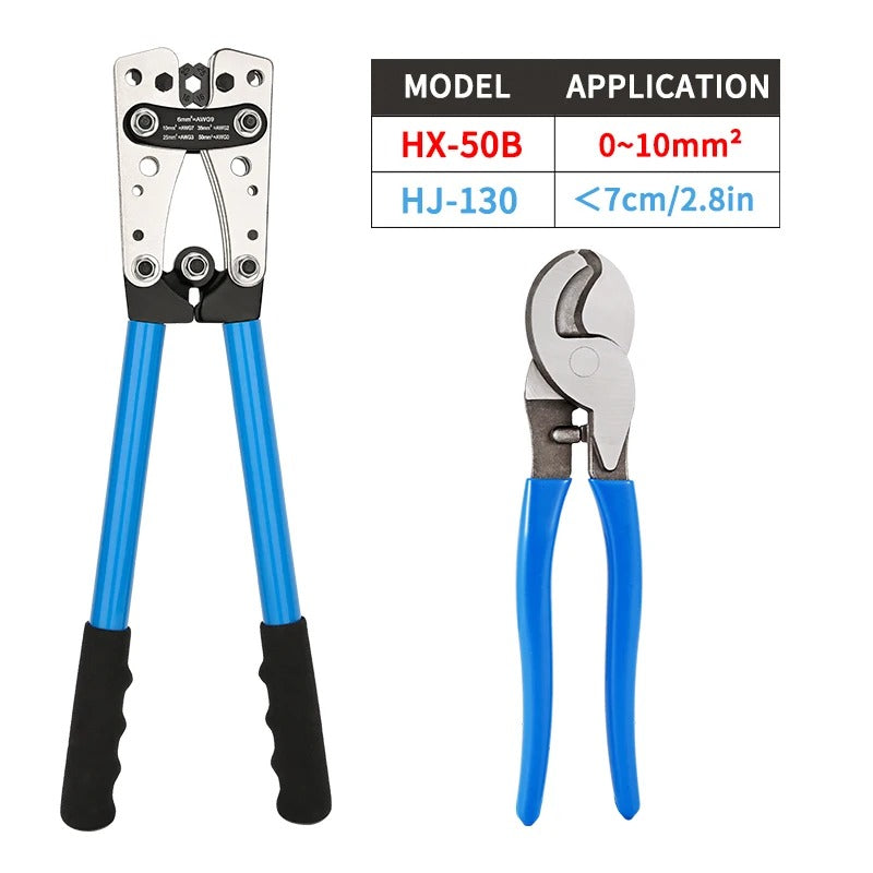 Battery Cable Crimper 6-50mm²