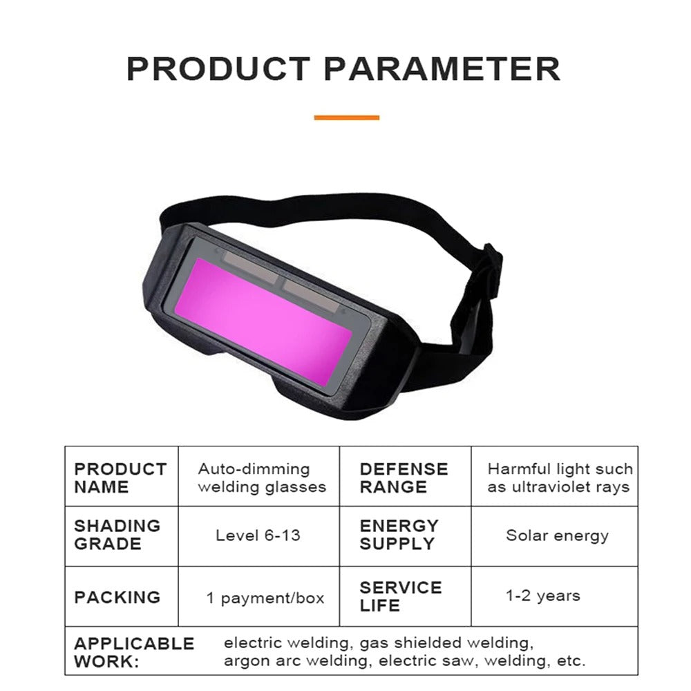 Special Solar Welding Goggles