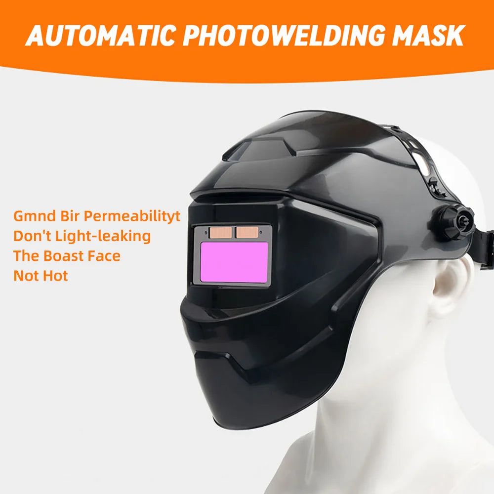 High Sensitivity Blue Glasses Electronic Welding Mask