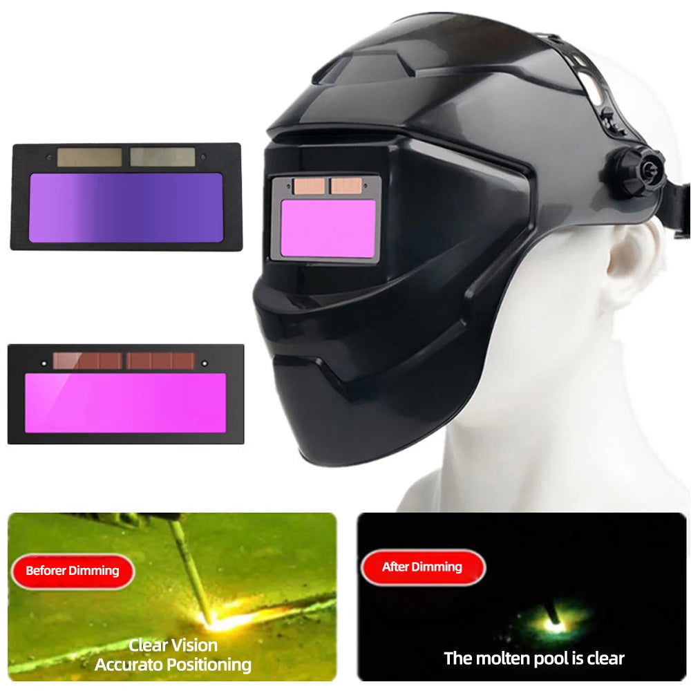 High Sensitivity Blue Glasses Electronic Welding Mask