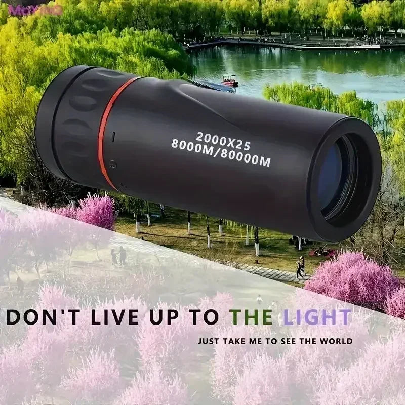 (OFF 50%) Mini HD Telescope with Phone Holder