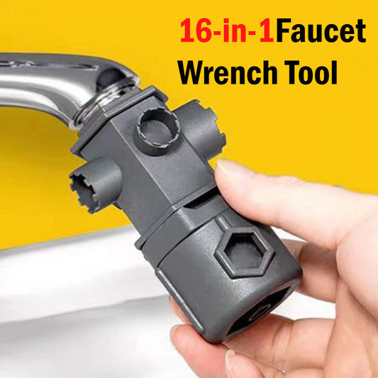 🔥Last Day Promotion 50% OFF🔥 16-in-1 Faucet Wrench Tool