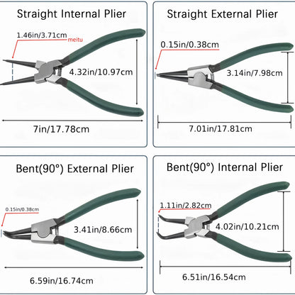 (OFF 50%) Professional Circlip Pliers Set
