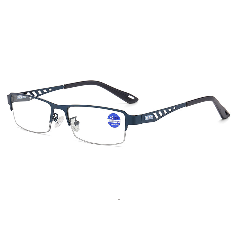 【NewYearDeal】Pure Titanium Frameless TR Material Business Intelligent Color Changing Reading Glasses