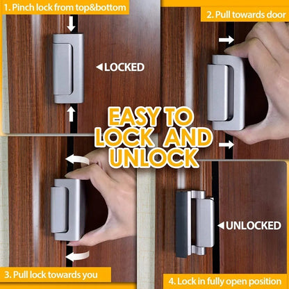 (50% OFF) Heavy Duty Door Reinforcement Lock