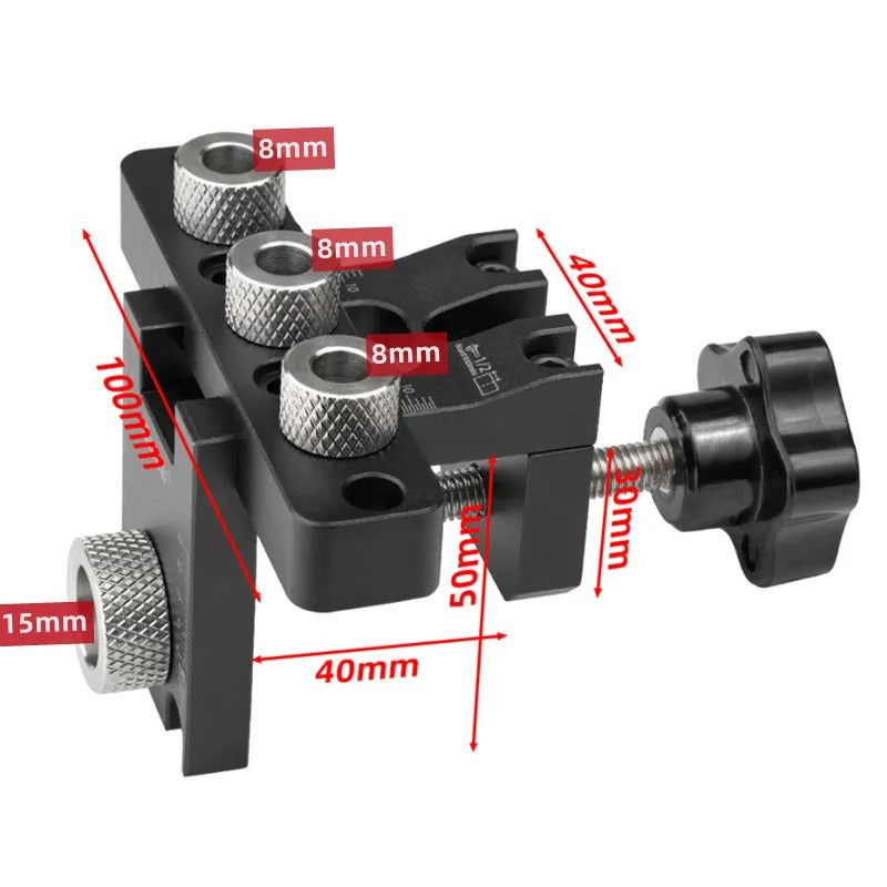 (50% OFF ) 3-in-1 Precision Dowelling Jig Kit