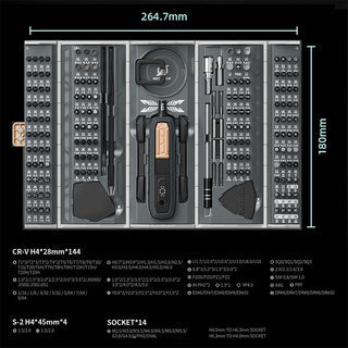 180 In 1 Precision Electric Screwdriver Set