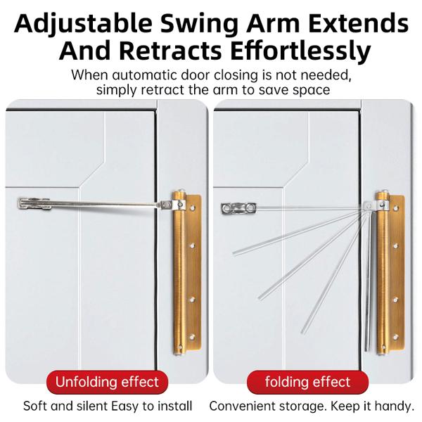 💥HOT SALE💥Stainless Steel Spring Door Closer Set