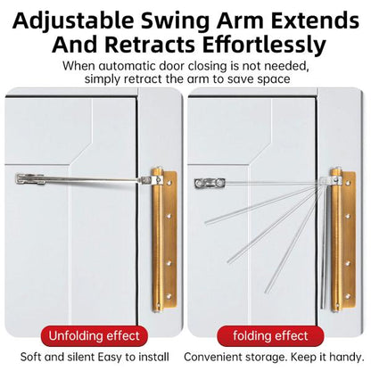 💥HOT SALE💥Stainless Steel Spring Door Closer Set