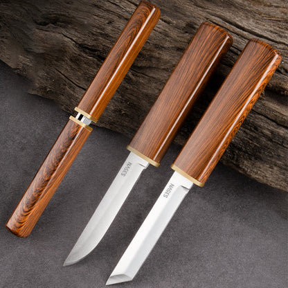 💥HOT SALE💥 2 in 1 Double Knife Set with Wooden Handle