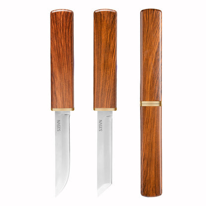 💥HOT SALE💥 2 in 1 Double Knife Set with Wooden Handle