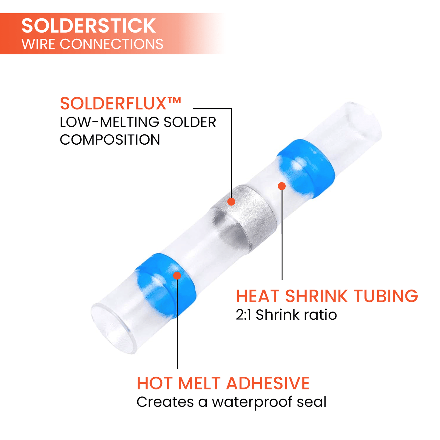 Waterproof Solder Wire Connector Kit