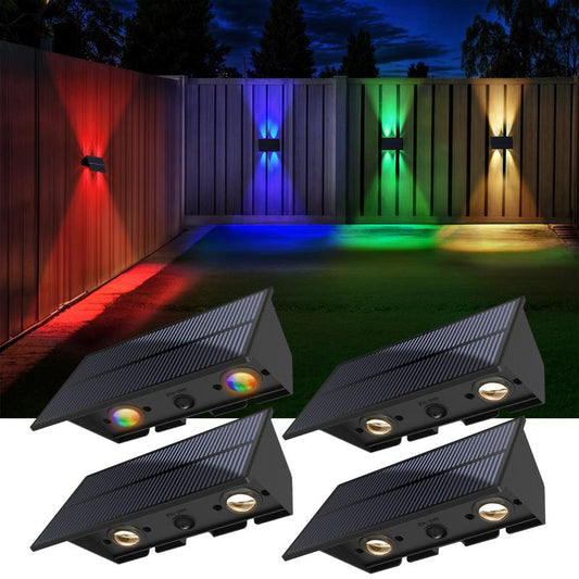 (OFF 50%) GlowMax Solar Wall Lights