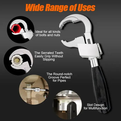 (HOT SALE NOW 49% OFF) Multifunction Adjustable Double-Ended Wrench