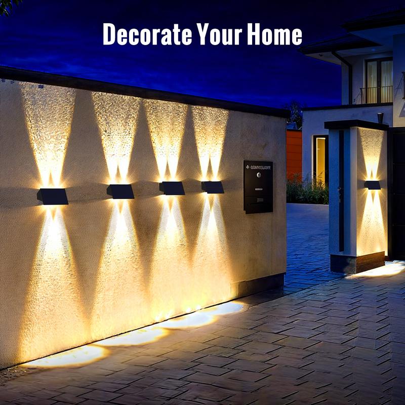 (OFF 50%) GlowMax Solar Wall Lights